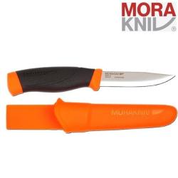 Couteau Morakniv Companion, lame Inox, cl : orange