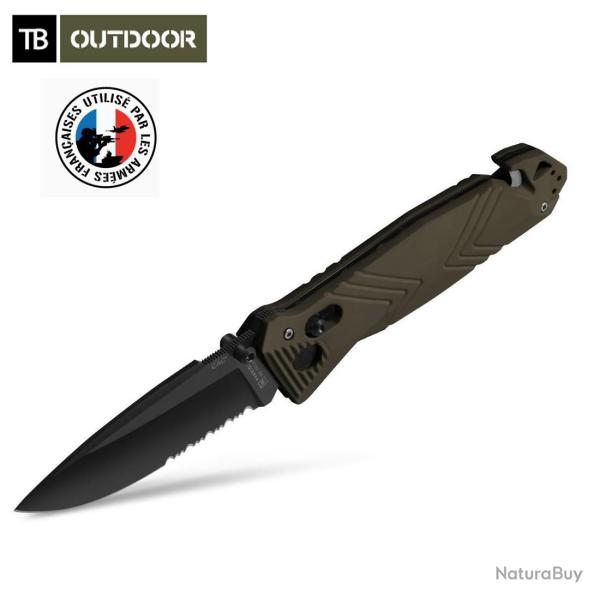 Couteau C.A.C., mod�le civil, PA6, cl : Vert arm�e