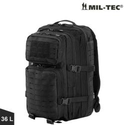 Sac &agrave; dos militaire 36 litres, Miltec, cl : noir