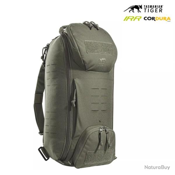 Sac � dos bandouli�re 20L, Tasmanian Tiger, Vert SGO IRR (Infra Red Reflectance)