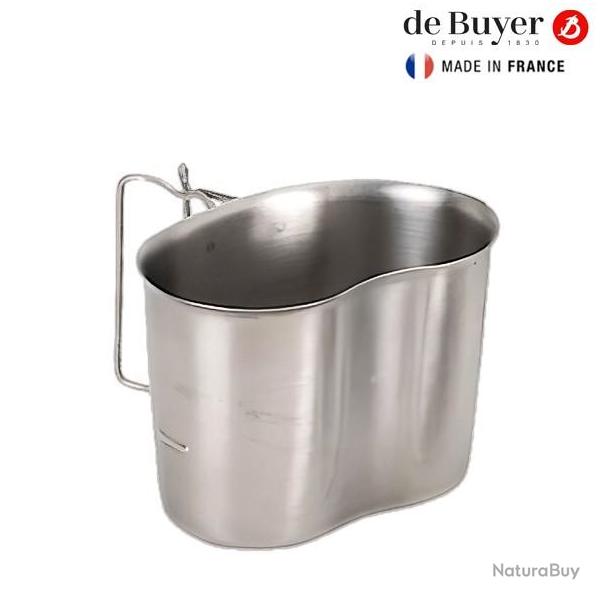 Quart inox original arm�e fran�aise, De Buyer