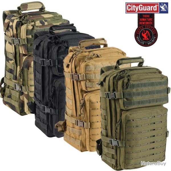 Sac � dos 30 litres, Cityguard, (4 coloris au choix) Camouflage Centre Europe