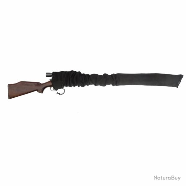 CHAUSSETTE FUSIL DE CHASSE AVEC TRAITEMENT AU SILICONE - NOIR - 140CM - LIVRAISON GRATUITE