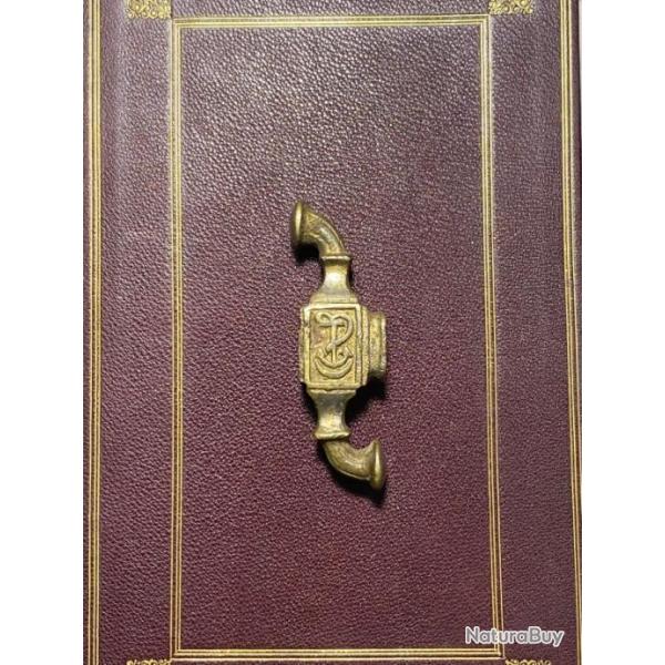 Garde crois�e � quillons invers�s pour poignard de marine des officiers turcs (ottomans) pre WWI