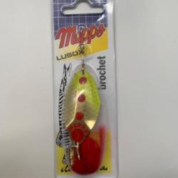 Cuill&egrave;re tournante Mepps Lusox taille 3 7,5g or fluo