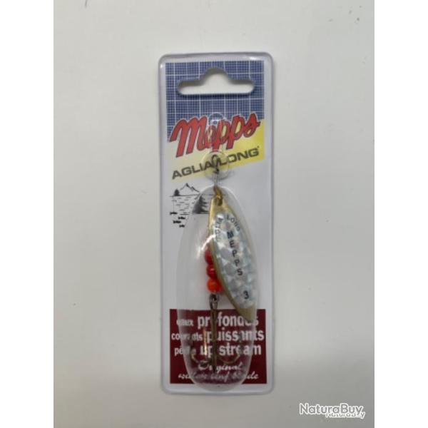 Cuill�re tournante Mepps Aglia Long taille 3 11,5g argent