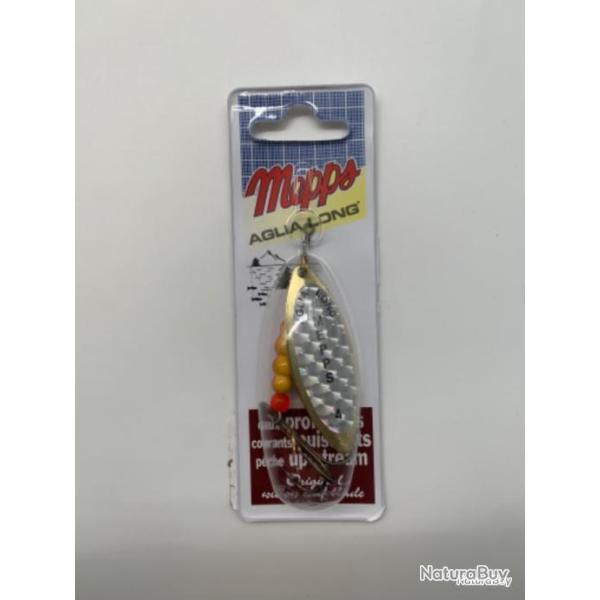 Cuill�re tournante Mepps Aglia Long taille 4 17g argent