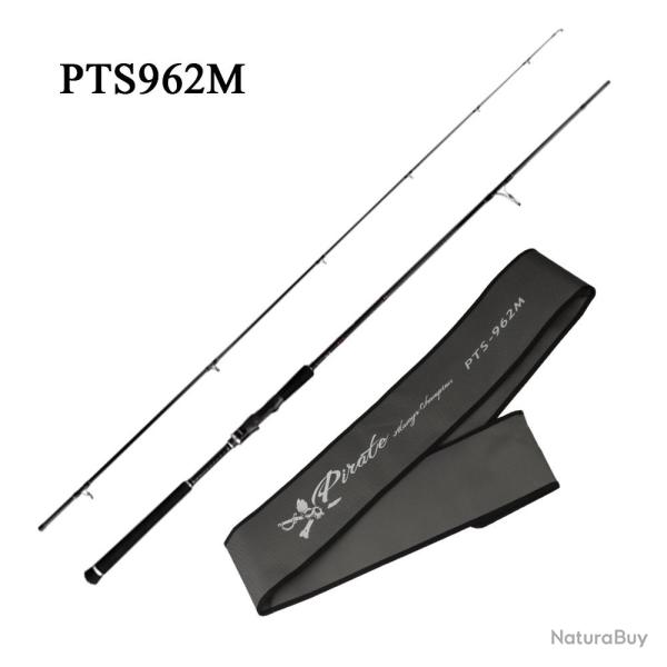 Canne Spinning Kuying Pirate 2 162g 15 - 50g 2m88