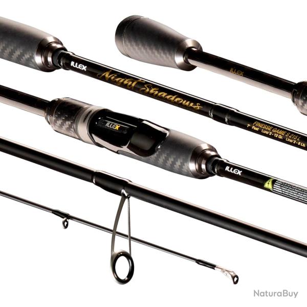 Canne Spinning Illex Night Shadows S 215 L Finesse Game 1+1 2m16 104g 187cm 3,5 - 12g