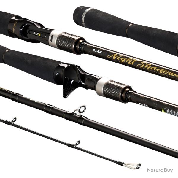 Canne Casting Illex Night Shadows B 200 MH FG Fightback 2m 1+1 127,5g 7 - 30g 172,5cm