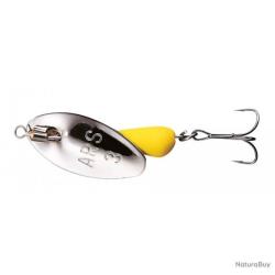 Cuillers de p&ecirc;che Smith AR Spinner 1,4cm 3,5g argent et jaune