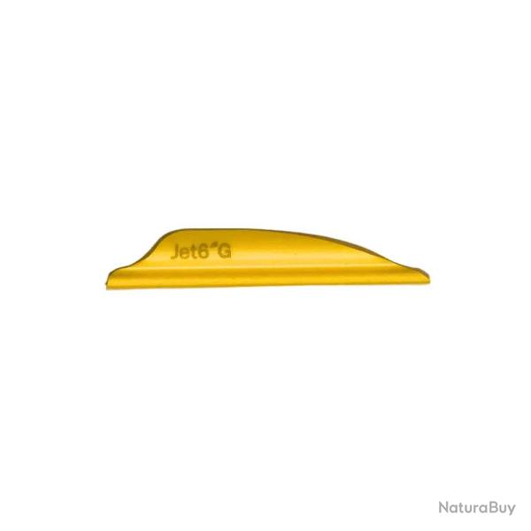 Plume de fl�che Plastique Jet6 Ghost (par 60) - Vert / Droitier