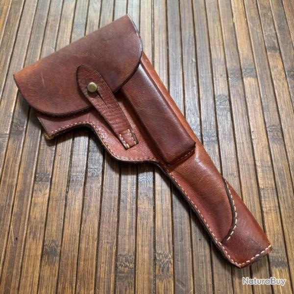 HOLSTER CUIR PISTOLET SEMI AUTO