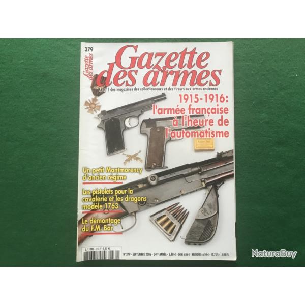 GAZETTE DES ARMES N 379