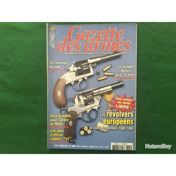 GAZETTE DES ARMES N 395