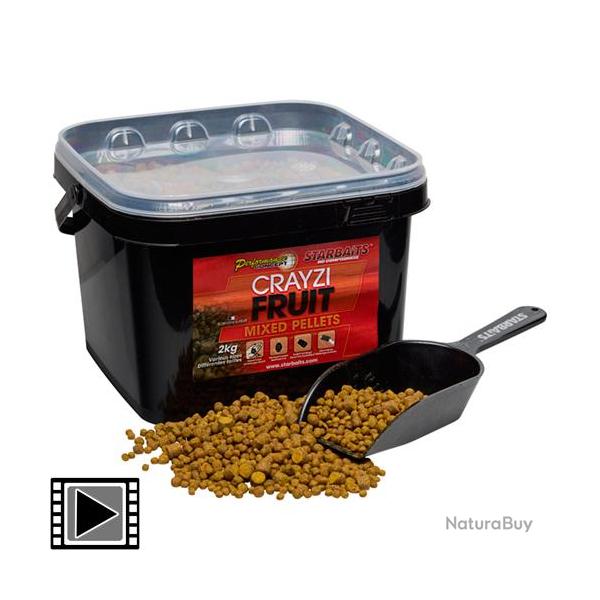 Pellets Starbaits PC Crayzi Fruit 2Kg