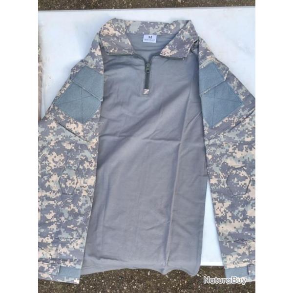 Chemise UBAS camouflage digital ACU urban