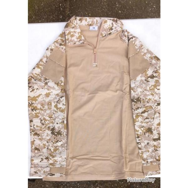 Chemise UBAS camouflage digital ACU Dsert