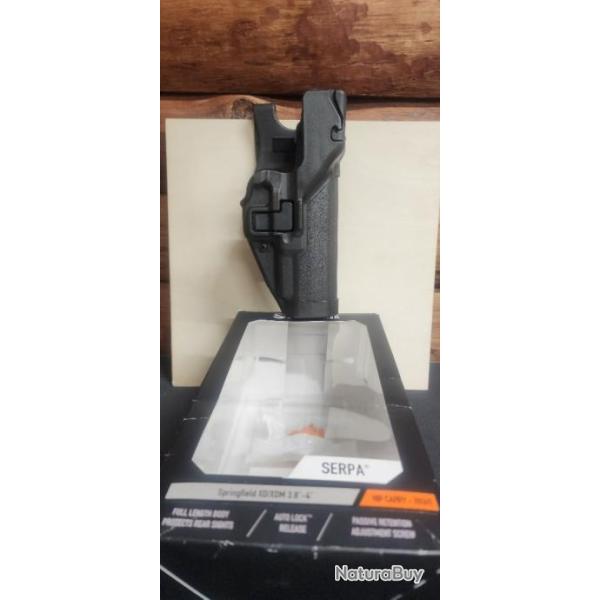 �TUI DROITIER SERPA NIVEAU 3 - BLACKHAWK pour SPRINGFIELD XD/XDM 3.8"-4
