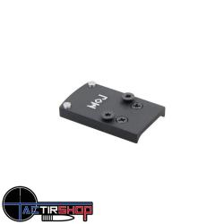 Plaque de montage point rouge Vector optics pour Glock Empreinte MOJ / RMR