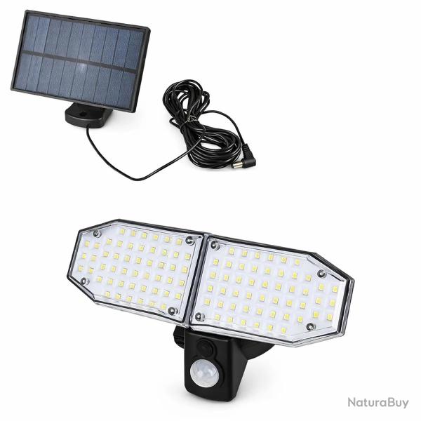Projecteur solaire duo orientable