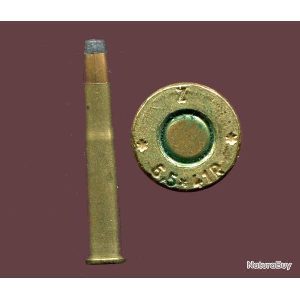 6.5 x 41 R - marquage : Z * 6.5x41R * - RARE version europ�enne de la cartouche US 25-20 Single shot