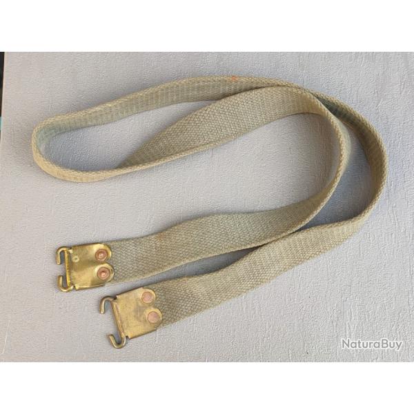 Bretelle de fusil Enfield en toile ( Ref B1 ) originale