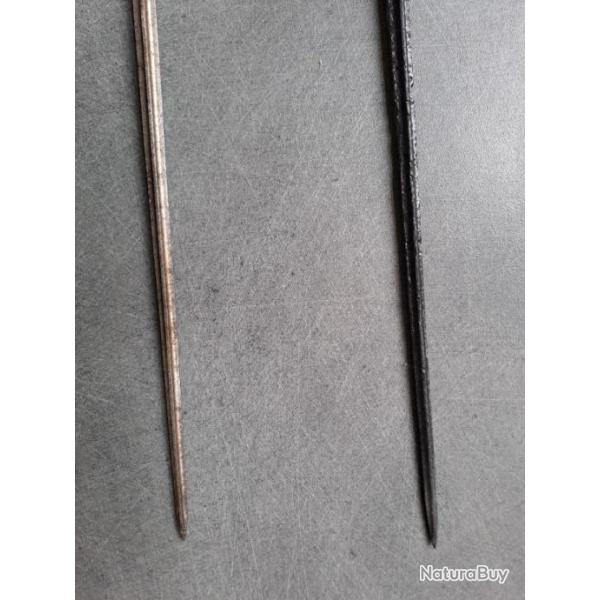 Baillonette 1915 lebel trouv� sur le site de la d�fense du colonel Driant