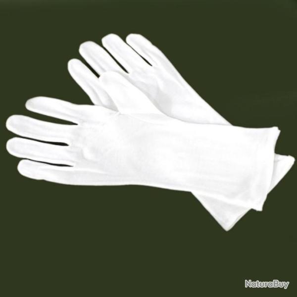 Gants blancs de c�r�monie