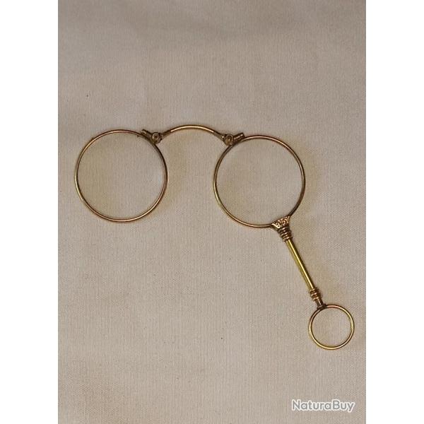 Lorgnon XIX�me lunette face � main