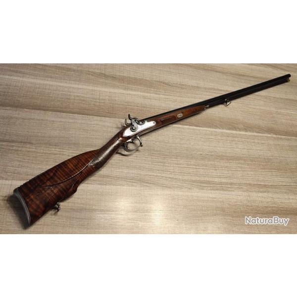 Magnifique fusil � silex sign� Flling � Wissembourg transform� percussion calibre 16 en Super �tat