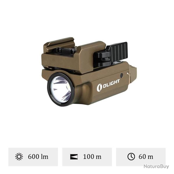 Olight PL Mini 2 Valkyrie TAN Lampe tactique rechargeable