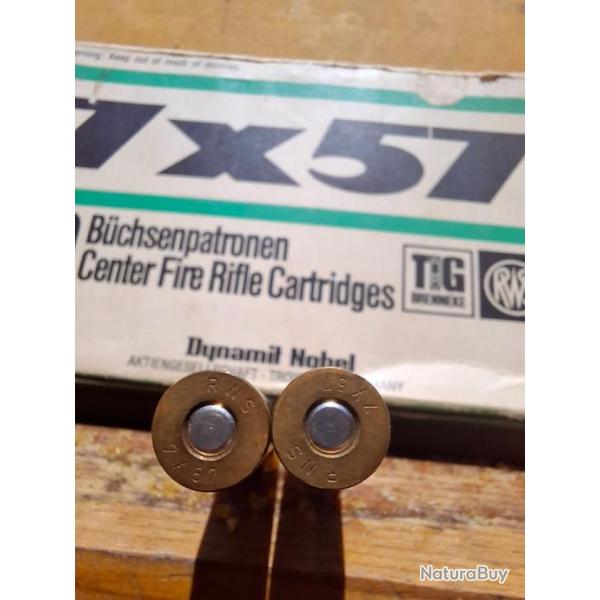 balles 7x57 RWS TIG