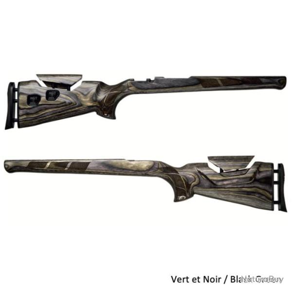 CROSSE RGLABLE MGT M-5 POUR BROWNING X-BOLT SA - VERT ET NOIR