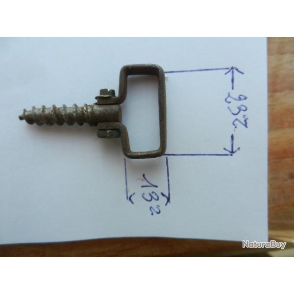 anneau grenadi�re pour bretelle de fusil ou carabine