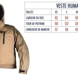 VESTE HUMAN XS