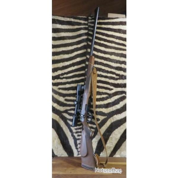 Carabine STEYR-MANNLICHER Mod.S cal.375 H&H canon 65 cm + lunette SWAROVSKI