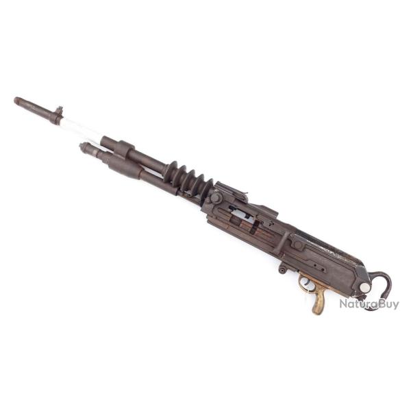 MITRAILLEUSE HOTCHKISS MOD�LE 1914 FABRICATION 1940 POUR LA D�FENSE FORET MONTMORENCY - FRANWE WW2 S
