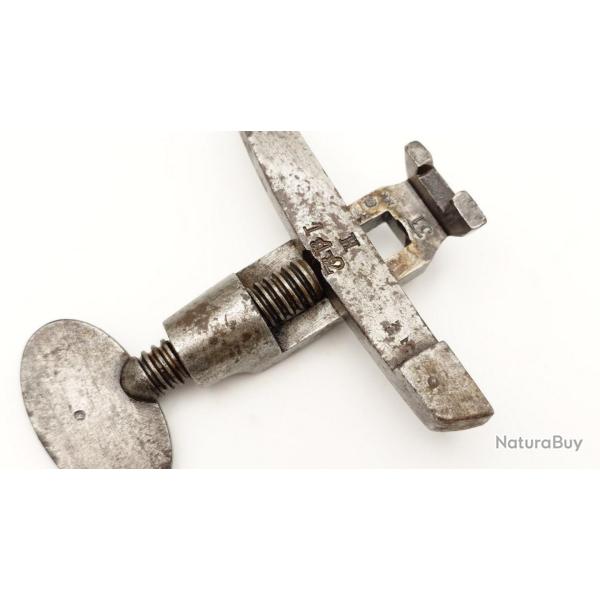 OUTIL REGLEMENTAIRE DEMONTAGE RESSORT PLATINE - FRANCE XIX France Trs bon  XIX eme Militaria