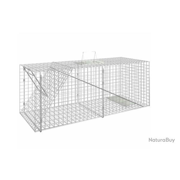 Pi�ge � Animaux en Fer Galvanis� pour rats souris petits mammif�res 64,5x25x26,5 cm