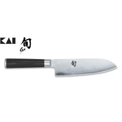 Couteau Japonais Santoku KAI Shun Classic 18 cm (DM-0702) - Lame Damas VG-MAX 32 Couches