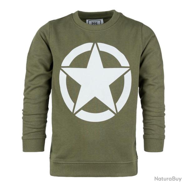 Sweat Allied Star US enfant (Taille enfant 140 (9-10ans))