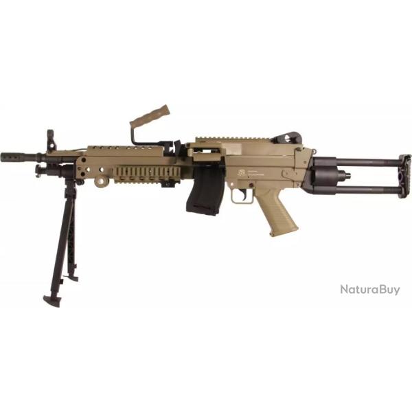 LMG M249 Para Fibre ETU (Cybergun) D�sert