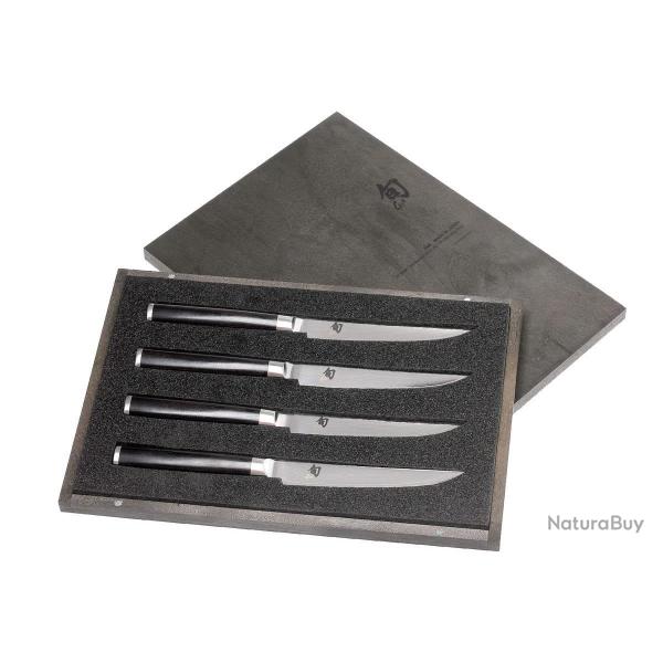 Kai DMS-400 Shun Classic Set de couteaux � steak de table Damas