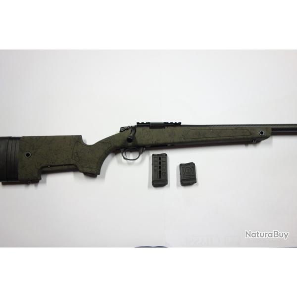 CARABINE BERGARA  BMR X CARBON GREEN BLACK FLECK CAL 17 HMR 18" 1/2  28