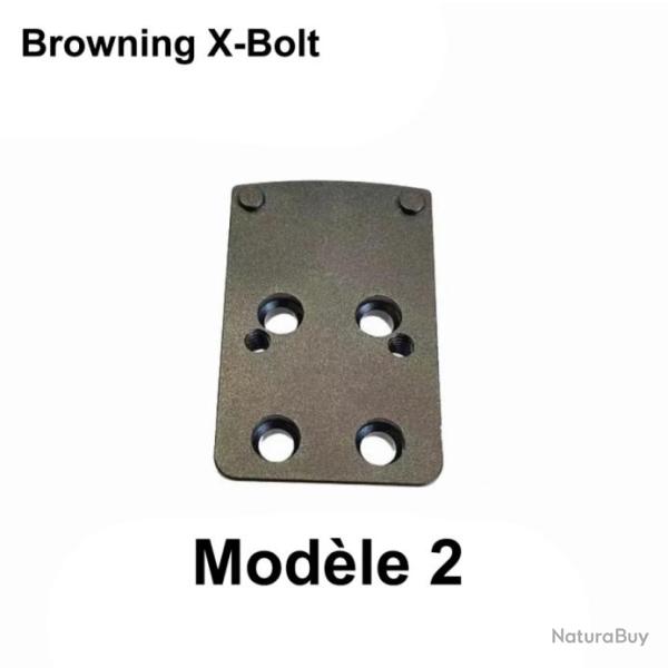 Embase montage pour point rouge Browning X-Bolt - Mod�le 2