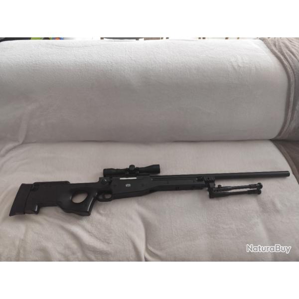 Vente airsoft mauser avec bipied et lunette 4x32 swiss arms