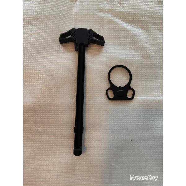 Levier armement + boucle tactique  ar15/ M16 /M4