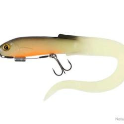 Leurre souple monté slick eel loaded 28cm hot olive