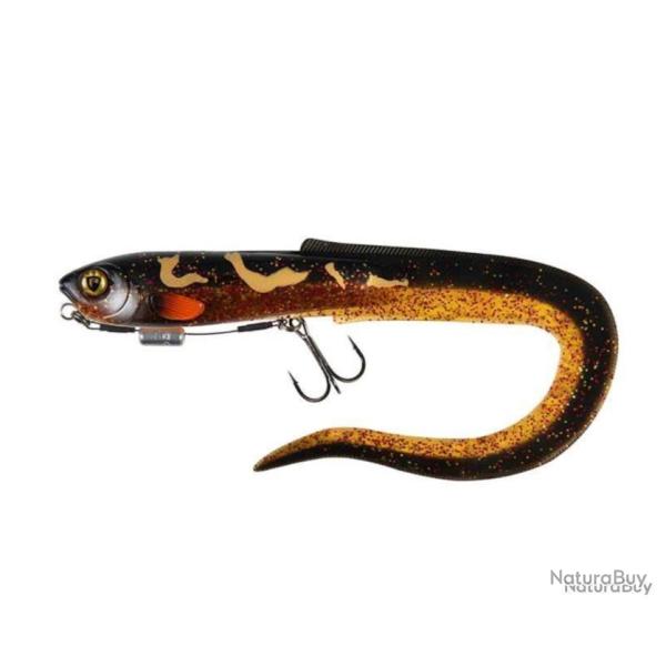 Leurre souple mont� slick eel loaded 21cm burbot